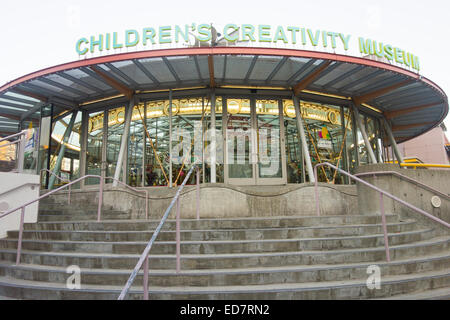 La créativité des enfants musée à San Francisco CA Banque D'Images