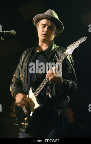 Les libertins effectuer au bal Barrowland à Glasgow avec : Pete Doherty,The Libertines Où : Glasgow, Écosse, Royaume-Uni Quand : 28 Juin 2014 Banque D'Images