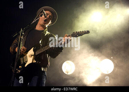 Les libertins effectuer au bal Barrowland à Glasgow avec : Pete Doherty,The Libertines Où : Glasgow, Écosse, Royaume-Uni Quand : 28 Juin 2014 Banque D'Images