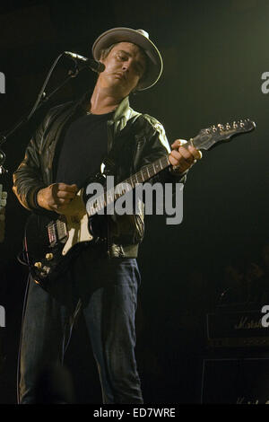 Les libertins effectuer au bal Barrowland à Glasgow avec : Pete Doherty,The Libertines Où : Glasgow, Écosse, Royaume-Uni Quand : 28 Juin 2014 Banque D'Images