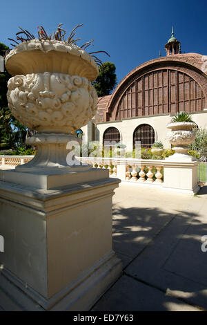 Bâtiment de botanique, Balboa Park, San Diego, California USA Banque D'Images