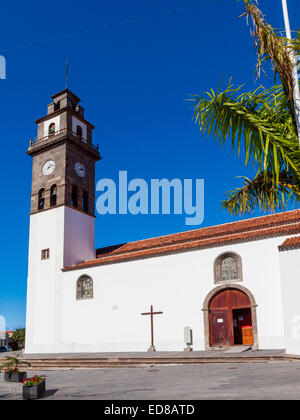 Église de Nuestra Señora de los Remedios Buenavista del Norte Tenerife Banque D'Images