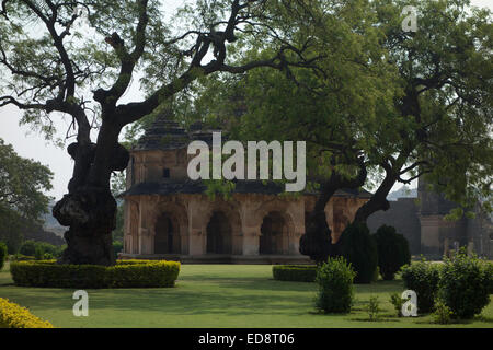 Lotus Mahal aka Chitragani Mahal ou Kamal Mahal Banque D'Images