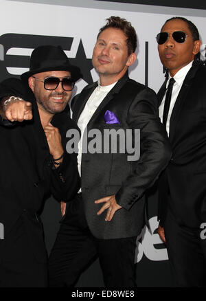 La SALLE de presse des Paris Awards 2014 au Nokia Theatre de Los Angeles, Californie, le 29 juin 2014. Avec : Mark Calderon, Kevin K.t. Thornton,Martin Kember Où : Los Angeles, Californie, États-Unis Quand : 29 Juin 2014 Banque D'Images