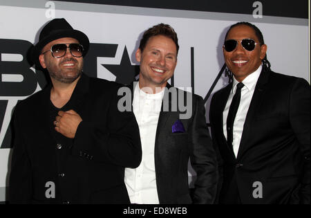 La SALLE de presse des Paris Awards 2014 au Nokia Theatre de Los Angeles, Californie, le 29 juin 2014. Avec : Mark Calderon, Kevin K.t. Thornton,Martin Kember Où : Los Angeles, Californie, États-Unis Quand : 29 Juin 2014 Banque D'Images