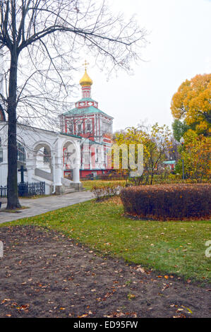 Couvent de novodievitchi. Automne doré. Moscou Banque D'Images