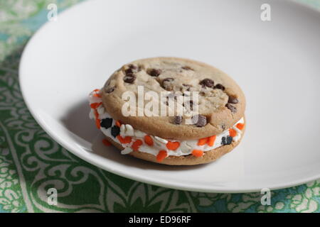 Whoopie saisonniers de Troy Cookie Cookie Factory Banque D'Images