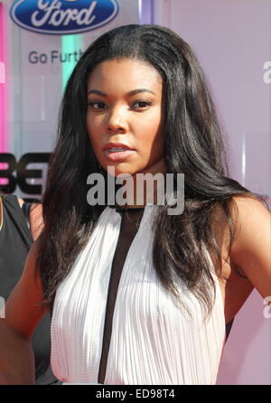 Le BET Awards 2014 au Nokia Theater à Los Angeles, Californie le 29 juin 2014. Avec : Gabrielle Union Où : Los Angeles, California, United States Quand : 29 Juin 2014 Banque D'Images