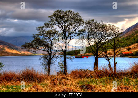 Le Loch Etive dans les Highlands d'Ecosse Banque D'Images