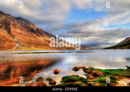 Le Loch Etive dans les Highlands d'Ecosse Banque D'Images