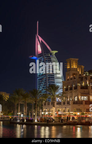 Burj Al Arab à Dubaï, Émirats arabes unis Banque D'Images