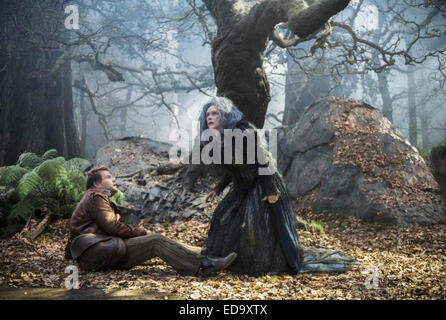 Dans les bois 2014 Walt Disney Pictures film avec James Corden et Meryl Streep Banque D'Images