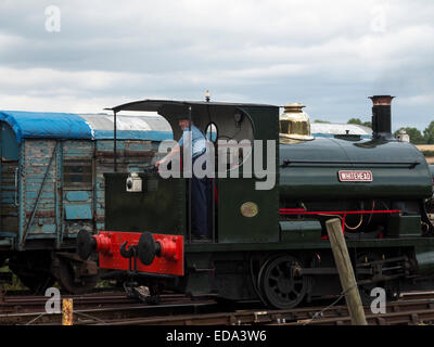 Golden Valley Light Railway, près de Ripley, Derbyshire, Royaume-Uni Banque D'Images