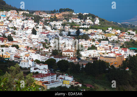 Gran Canaria, ville historique Teror Banque D'Images