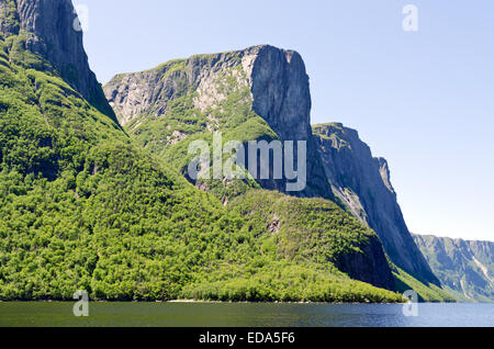 L'étang Western Brook, Terre-Neuve, Canada Banque D'Images