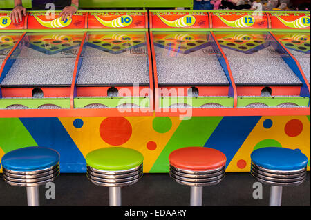 Evergreen State Fair avec grande roue Banque D'Images