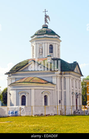 Moscou Kuskovo Temple de la Sainte Croix Sauveur 1737-39 Banque D'Images