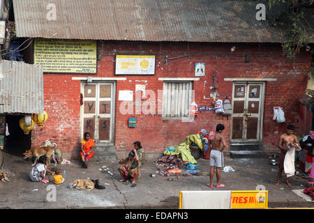 Nirmal Hriday Vue de l'accueil, des malades et des mourants, à Kolkata, Inde Agressez Banque D'Images