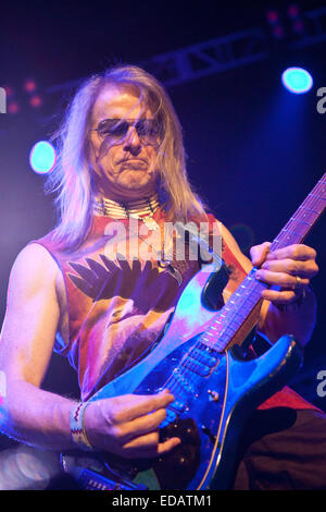 Steve Morse effectué au Sportarena stade, Budapest, Hongrie Aug 01, 2012 Banque D'Images