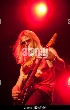 Steve Morse effectué au Sportarena stade, Budapest, Hongrie Aug 01, 2012 Banque D'Images