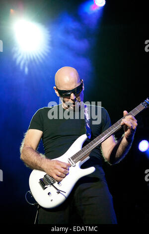 Joe Satriani effectué au Sportarena stade, Budapest, Hongrie Aug 01, 2012 Banque D'Images