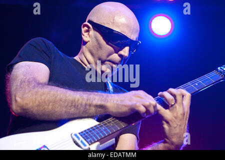 Joe Satriani effectué au Sportarena stade, Budapest, Hongrie Aug 01, 2012 Banque D'Images