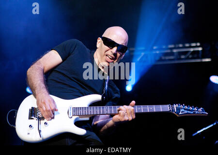 Joe Satriani effectué au Sportarena stade, Budapest, Hongrie Aug 01, 2012 Banque D'Images