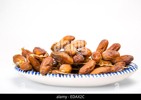 Dates - fruit très populaire dans les pays arabes Banque D'Images