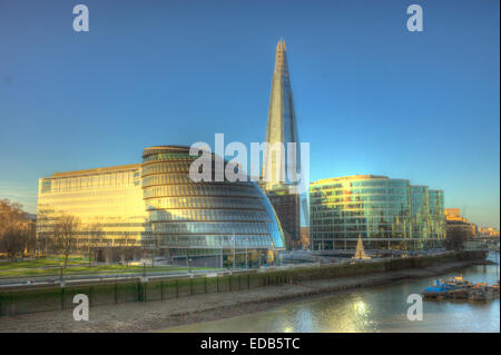 Le siège de l'Hôtel de Ville de London GLA Banque D'Images