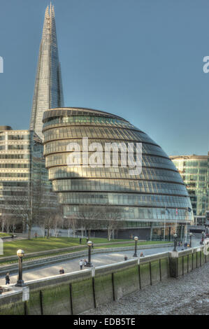 Le siège de l'Hôtel de Ville de London GLA Banque D'Images