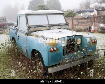 Land Rover, début de la cabine du camion de série 2, 88" court (SWB) Banque D'Images