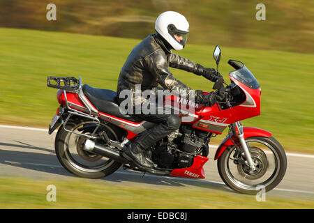 Yamaha XJ 650, la conduite Banque D'Images