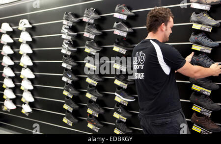 Image d'illustration d'un JJB Sports shop. Banque D'Images