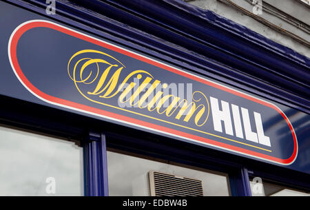 Image d'illustration d'une boutique de William Hill. Banque D'Images