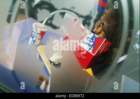 Image d'illustration de KFC ; partie de l'YUM ! Groupe de marques. Banque D'Images