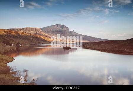 Le Loch Fada près de Portree Skye Banque D'Images