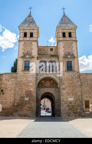 Toledo's Gate ou Puerta de Toledo à Madrid Espagne Banque D'Images