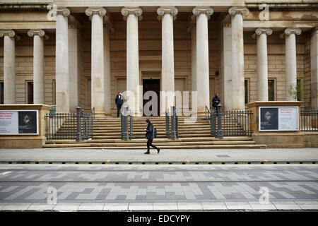 Centre de Manchester, Manchester art gallery extérieur sur Mosley Street Banque D'Images