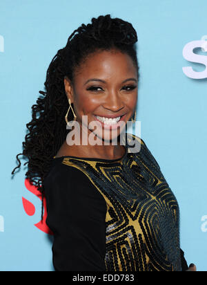 West Hollywood, Californie, USA. 5Th Jan, 2015. Shanola Hampton arrive pour la fête de toutes nouvelles saisons de Shameless, House of Lies et les épisodes à l'Cecconi. Credit : Lisa O'Connor/ZUMA/Alamy Fil Live News Banque D'Images