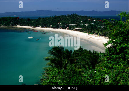 Thaïlande, Ko Pha Ngan, Hat Rin Beach Banque D'Images