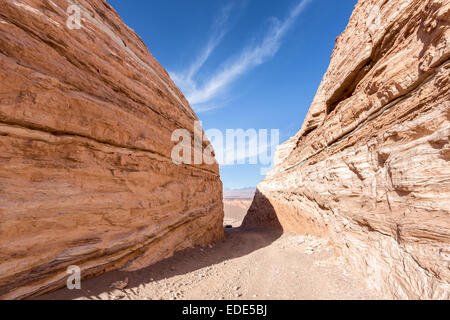 Sur le chemin de la vallée de la mort, San Pedro de Atacama, Chili du nord, Amérique du Sud Banque D'Images