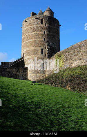 Fougères, Bretagne, France Banque D'Images