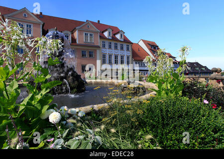 L'eau Arts de Gotha a été inauguré en 1895 et est alimenté par une station de pompage à Lucas Cranach maison avec l'eau du Leinakanal construits 1369. Photo : Klaus Nowottnick Date : 3 septembre 2012 Banque D'Images