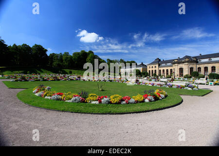 L'orangerie à Gotha est le parc du château de Friedenstein Gotha, Allemagne. C'est un des jardins dans le style du baroque tardif. Photo : Klaus Nowottnick Date : septembre 03, 2012 Banque D'Images