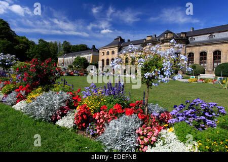 L'orangerie à Gotha est le parc du château de Friedenstein Gotha, Allemagne. C'est un des jardins dans le style du baroque tardif. Photo : Klaus Nowottnick Date : septembre 03, 2012 Banque D'Images