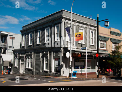 Boutiques dans Parnell, Auckland, Nouvelle-Zélande Banque D'Images