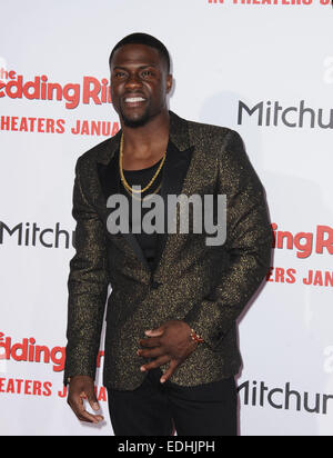 Los Angeles, Californie, USA. 6 janvier, 2015. Kevin Hart participant à la Los Angeles Première de ''The Ringer Mariage'' tenue à l'Théâtre chinois de Grauman à Hollywood, Californie le 6 janvier 2015. 2015 : Crédit D. Long/Globe Photos/ZUMA/Alamy Fil Live News Banque D'Images