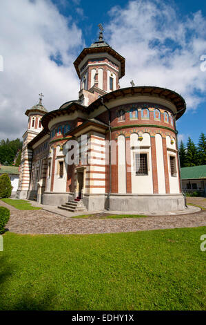 La grande église au monastère de Sinaia, Sinaia, Roumanie Banque D'Images