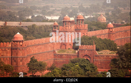Fort Rouge, Delhi, Inde Banque D'Images