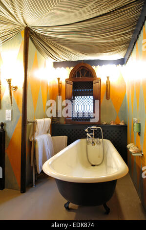 Salle de bains très orné, le Strattons Hotel, Banque D'Images